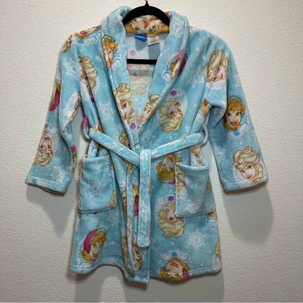 Disney Frozen Blue Kids Robe 7/8